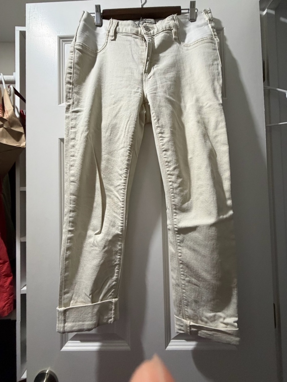 Hudson Lana maternity jeans.